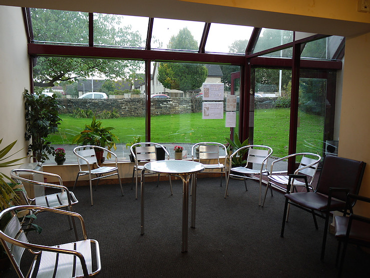 Photo of the cafe area at St Martins at the JSP Celebration Sept 28th 2014